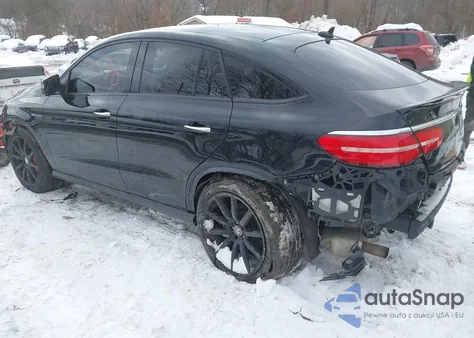 2018 Mercedes-Benz Amg Gle 63 Coupe S 4Matic z USA, uszkodzony, nr VIN 4JGED7FB6JA104317